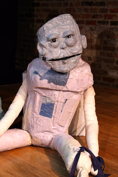 The puppet from The Protestants  Photo